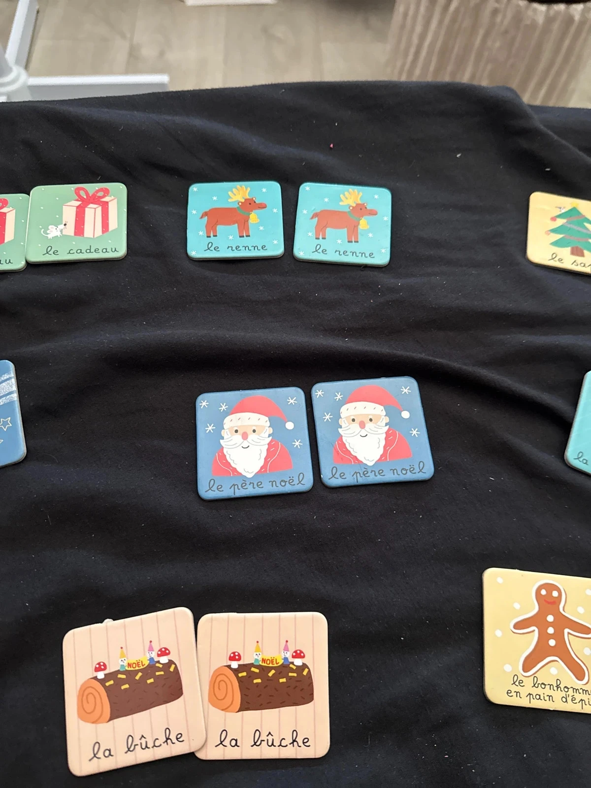 Juego de Memoria, memoria Educativa de Cartón – Tema Navidad (Ideal para Vocabulario Infantil) – photo 3